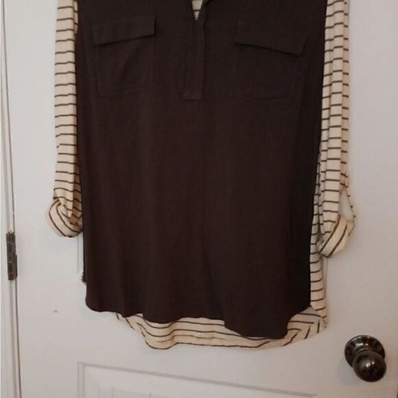 Hem & Thread Collard Top Size Small - Picture 3 of 6
